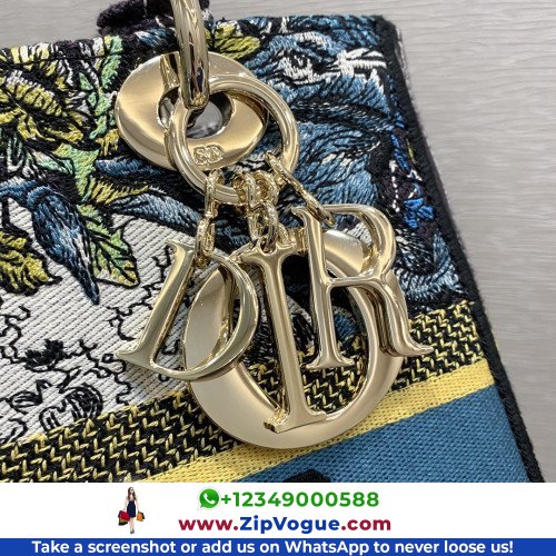 Dior Lady Dior 24cm Medium - Image 5