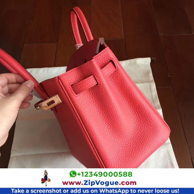 Hermes Bougainvillier Clemence Birkin 25cm Lushentic AAAAA Grade Replica - Image 2