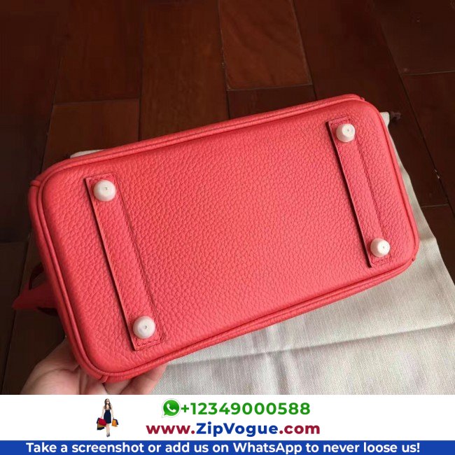 Hermes Bougainvillier Clemence Birkin 25cm Lushentic AAAAA Grade Replica - Image 3