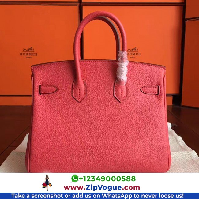 Hermes Bougainvillier Clemence Birkin 25cm Lushentic AAAAA Grade Replica - Image 6