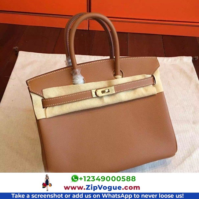 Hermes Brown Epsom Birkin 25cm Lushentic AAAAA Grade Replica
