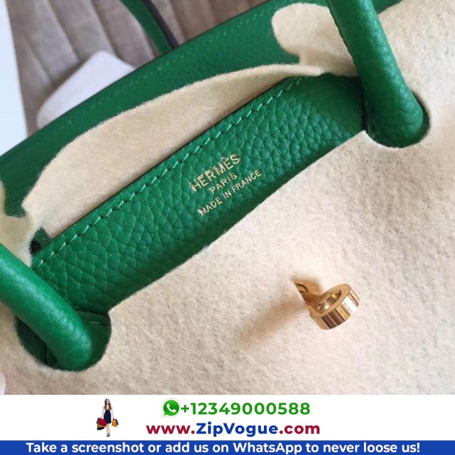 Hermes Bamboo Clemence Birkin 30cm Lushentic AAAAA Grade Replica - Image 2