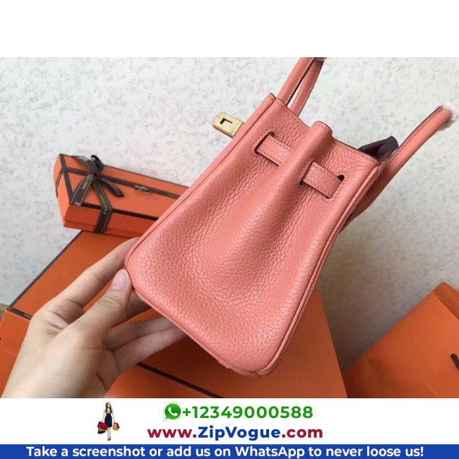 Hermes Crevette Clemence Birkin 25cm Lushentic AAAAA Grade Replica - Image 5