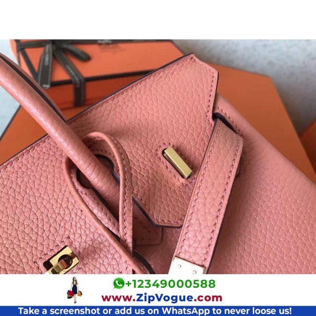 Hermes Crevette Clemence Birkin 25cm Lushentic AAAAA Grade Replica - Image 6