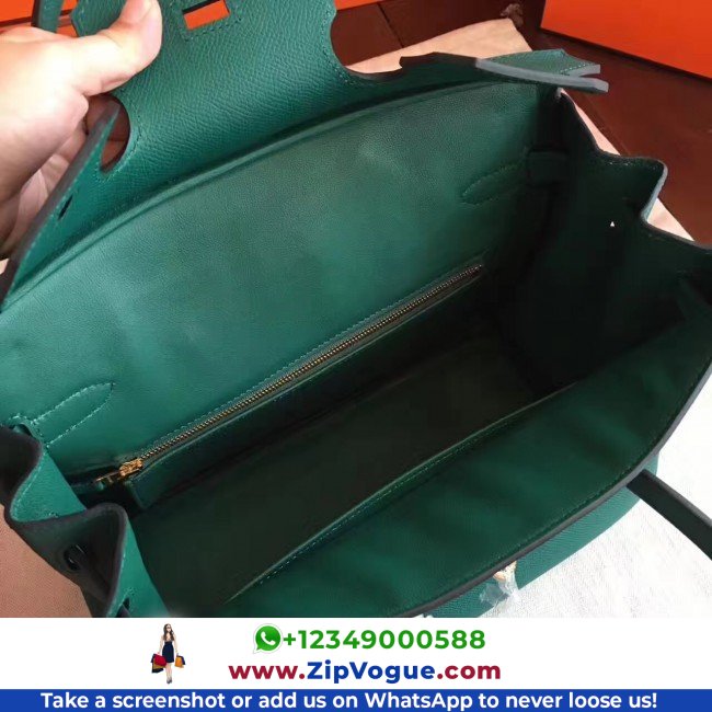 Hermes Malachite Epsom Birkin 30cm Lushentic AAAAA Grade Replica - Image 2