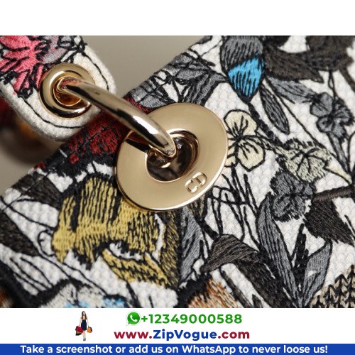 Dior Lady Dior 24cm Medium - Image 6