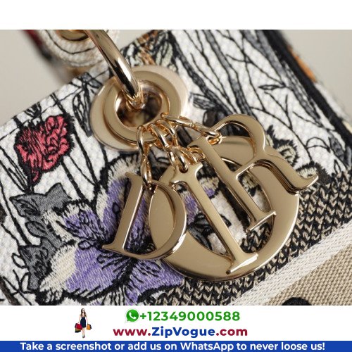 Dior Lady Dior 24cm Medium - Image 8