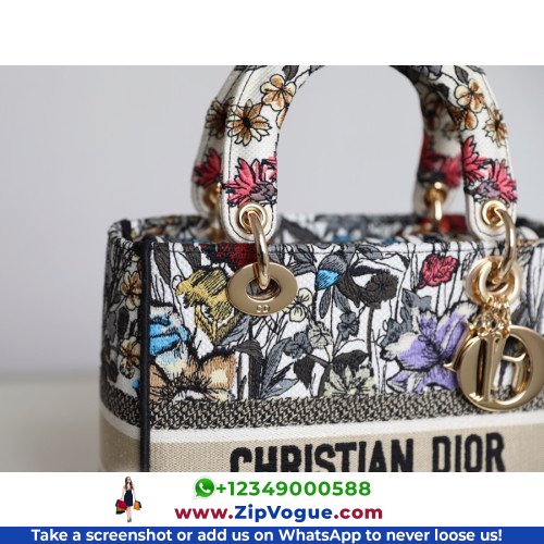 Dior Lady Dior 24cm Medium - Image 9
