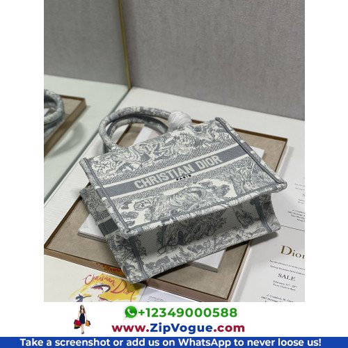 Dior Book Tote Small 26.5cm - Image 9