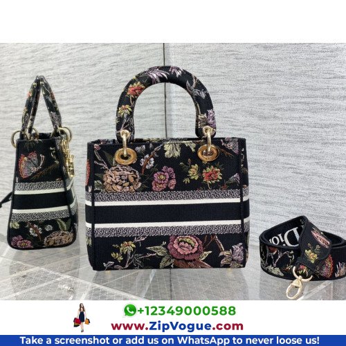 Dior Lady Dior 24cm Medium - Image 5