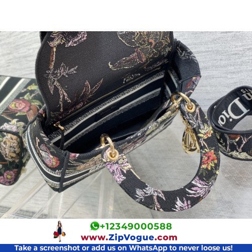 Dior Lady Dior 24cm Medium - Image 8