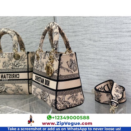 Dior Lady Dior 24cm Medium - Image 6