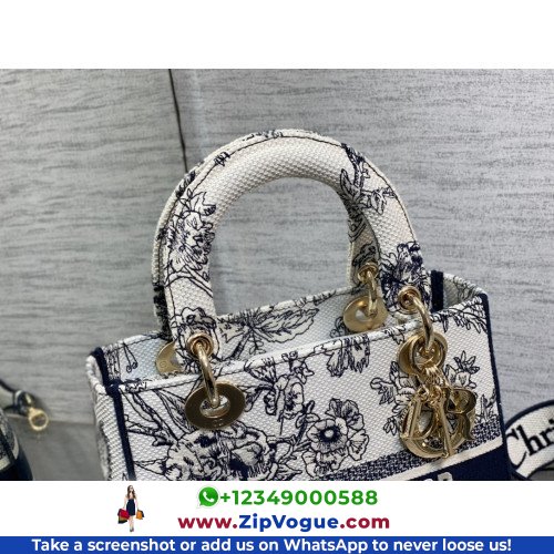 Dior Lady Dior 24cm Medium - Image 4