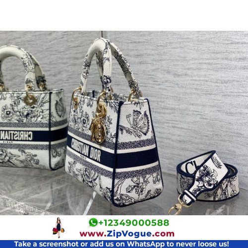 Dior Lady Dior 24cm Medium - Image 6