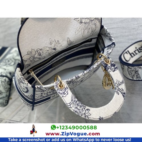 Dior Lady Dior 24cm Medium - Image 8