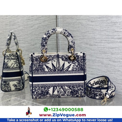 Dior Lady Dior 24cm Medium - Image 6