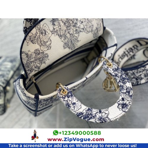 Dior Lady Dior 24cm Medium - Image 8