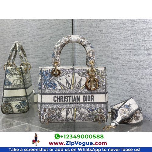 Dior Lady Dior 24cm Medium - Image 3