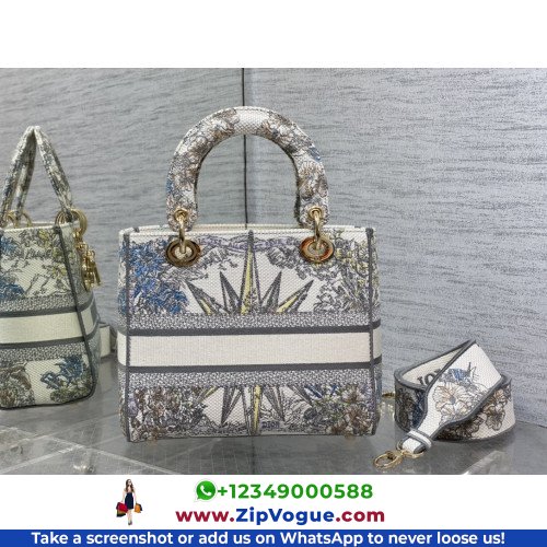 Dior Lady Dior 24cm Medium - Image 2