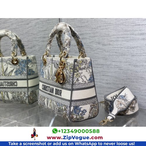 Dior Lady Dior 24cm Medium - Image 6