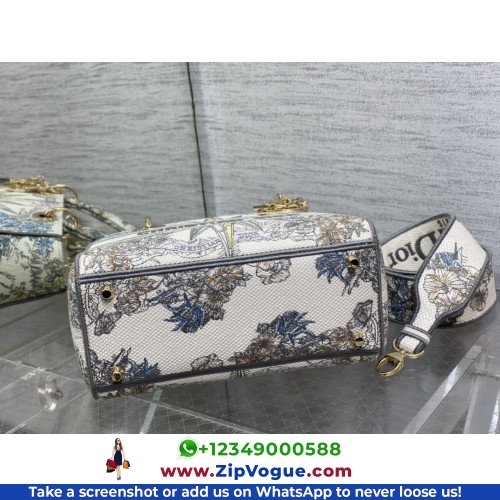 Dior Lady Dior 24cm Medium - Image 7