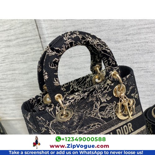 Dior Lady Dior 24cm Medium - Image 4