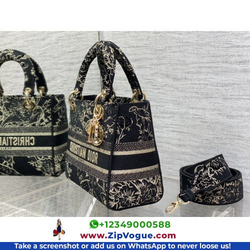 Dior Lady Dior 24cm Medium - Image 6