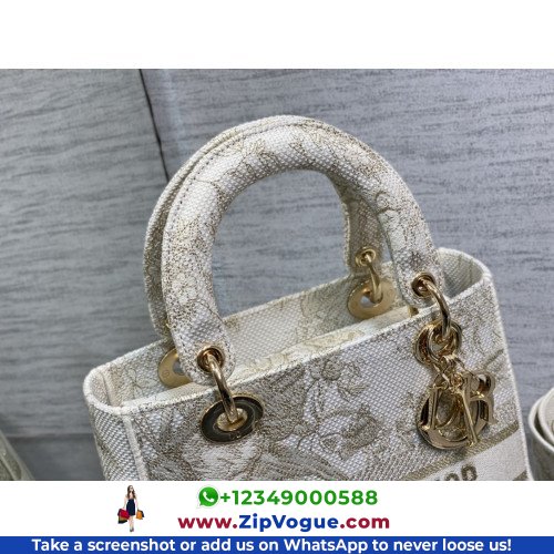 Dior Lady Dior 24cm Medium - Image 4