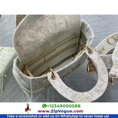 Dior Lady Dior 24cm Medium - Image 8