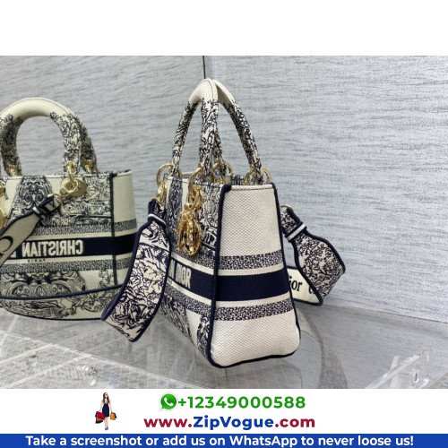 Dior Lady Dior 24cm Medium - Image 6