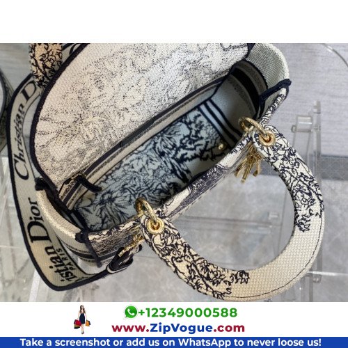 Dior Lady Dior 24cm Medium - Image 8