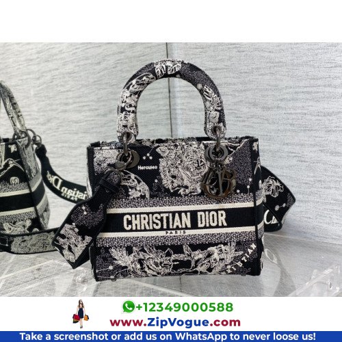 Dior Lady Dior 24cm Medium - Image 3