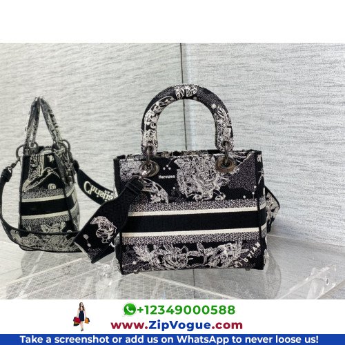 Dior Lady Dior 24cm Medium - Image 6