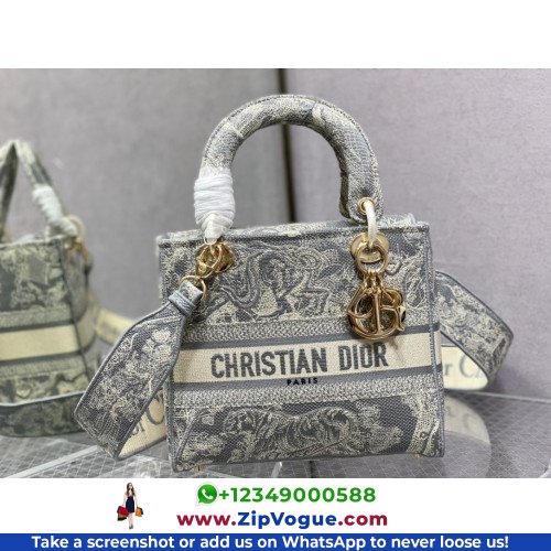 Dior Lady Dior 24cm Medium - Image 3