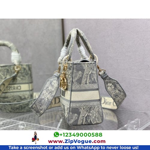 Dior Lady Dior 24cm Medium - Image 5