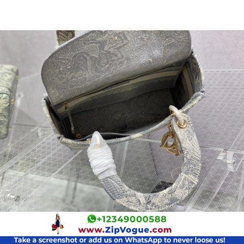 Dior Lady Dior 24cm Medium - Image 8