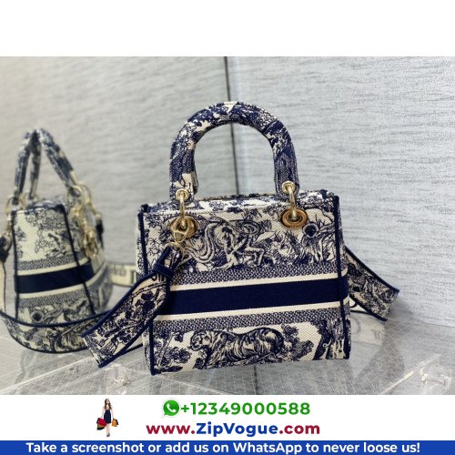 Dior Lady Dior 24cm Medium - Image 5