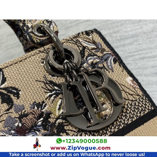 Dior Lady Dior 24cm Medium - Image 3