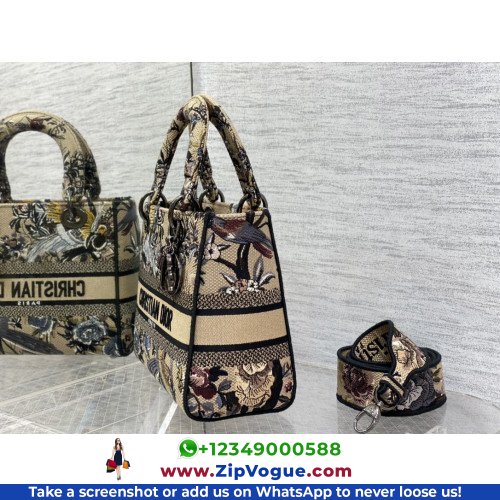 Dior Lady Dior 24cm Medium - Image 6