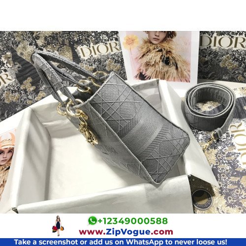 Dior Lady Dior 24cm Medium - Image 3