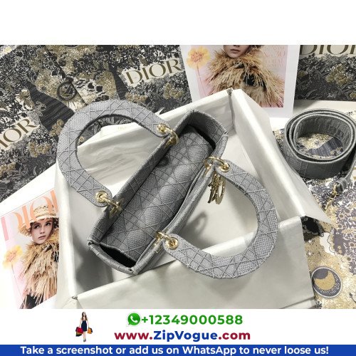 Dior Lady Dior 24cm Medium - Image 7