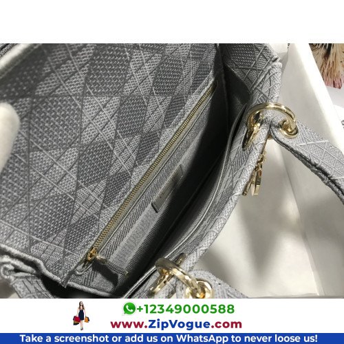 Dior Lady Dior 24cm Medium - Image 8