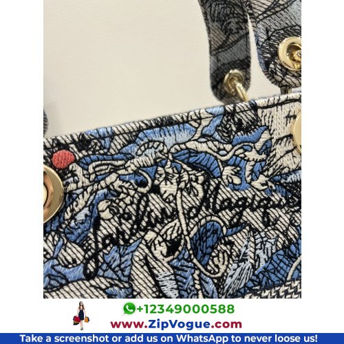 Dior Lady Dior 24cm Medium - Image 4