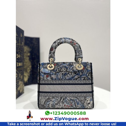 Dior Lady Dior 24cm Medium - Image 7