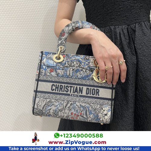Dior Lady Dior 24cm Medium - Image 10