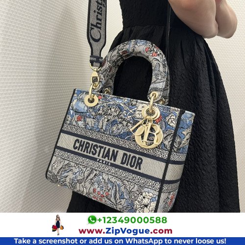 Dior Lady Dior 24cm Medium - Image 12