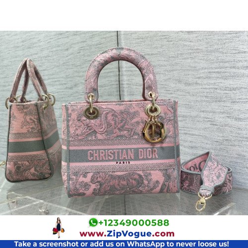 Dior Lady Dior 24cm Medium - Image 4