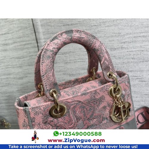 Dior Lady Dior 24cm Medium - Image 5