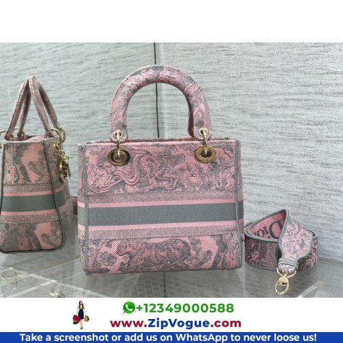 Dior Lady Dior 24cm Medium - Image 6