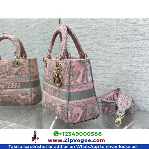 Dior Lady Dior 24cm Medium - Image 7